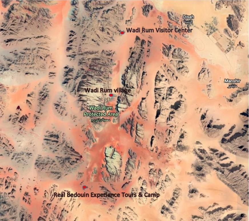 Hotel Real Bedouin Experience Tours & Camp Wadi Rum Exterior foto